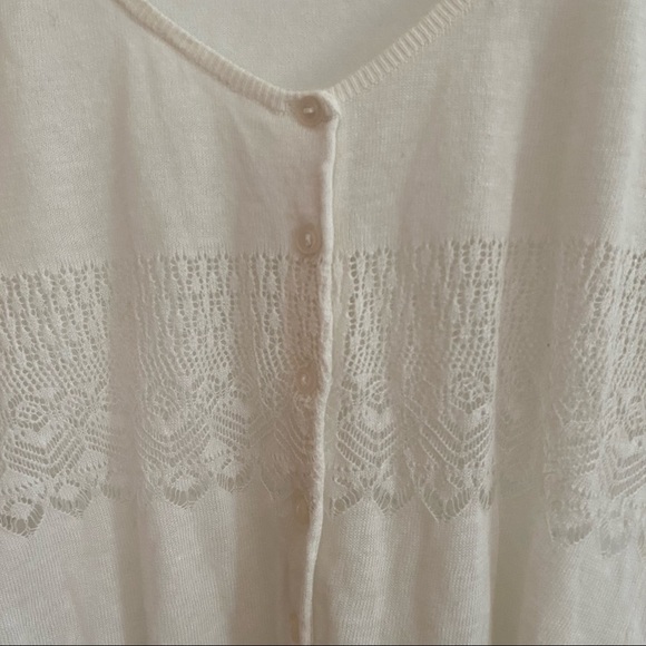 American Rag Cie Delicate Lace Cardigan - Picture 3 of 4